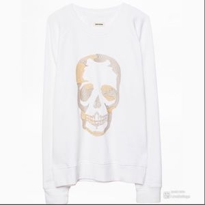 Zadig and Voltaire Upper Brode Skull Sweatshirt